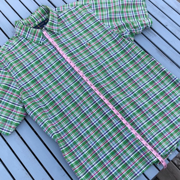 PRL - S/S PLAID OXFORD B/D - Picture 4 of 5